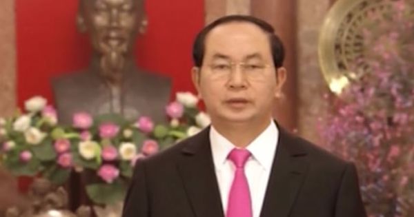 Chủ tịch nước Trần Đại Quang chúc Tết Đinh Dậu 2017