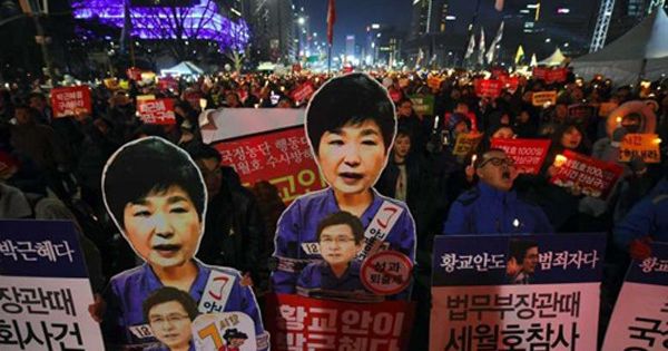 Hàn Quốc tiếp tục biểu tình đòi kiện Tổng thống