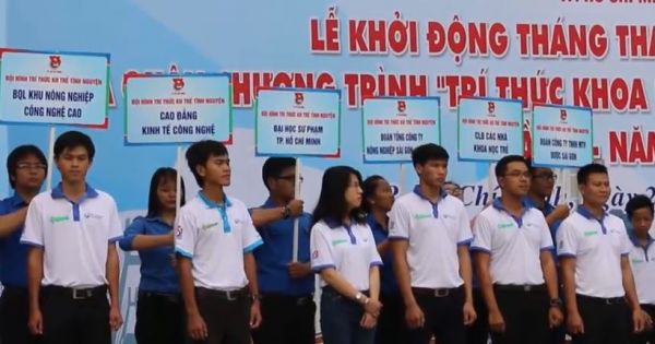 Thành Đoàn TP HCM khởi động tháng thanh niên 2017