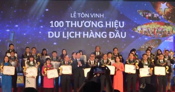 100 thương hiệu du lịch được tôn vinh tại TPHCM