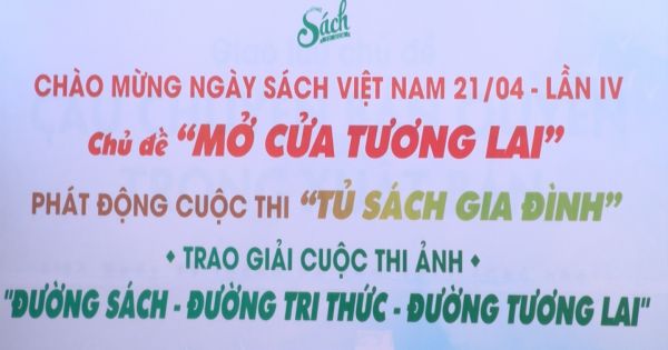 Khai mạc ngày sách Việt Nam lần IV “Mở cửa tương lai”