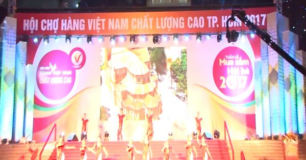 Khai mạc hội chợ hàng Việt Nam chất lượng cao năm 2017