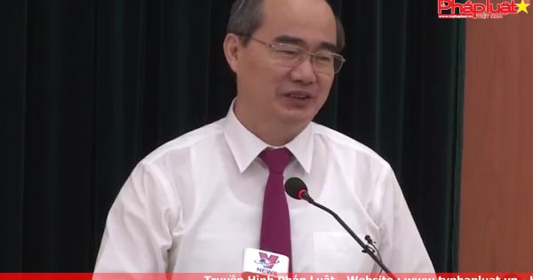 Ông Nguyễn Thiện Nhân phát biểu khi thay ông Đinh La Thăng làm Bí thư thành ủy