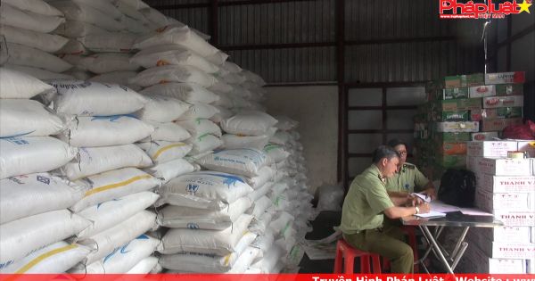 Bắt giữ 50 tấn đường lậu tại quận Bình Tân