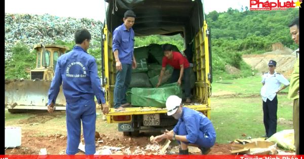 Lào Cai: Bắt hơn 1 tấn hàng đông lạnh nhập lậu