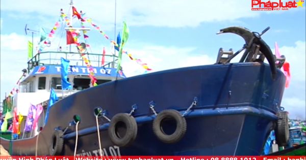 Quảng Ngãi có 42 tàu cá đóng mới theo nghị định 67
