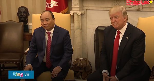 Tổng thống Donald Trump tiếp Thủ tướng Nguyễn Xuân Phúc