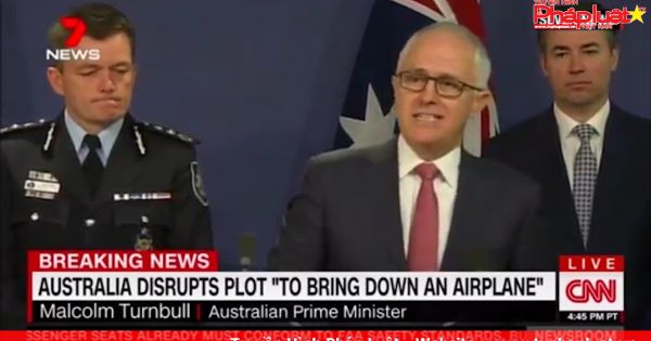 Úc bắt giữ 4 người trong một âm mưu khủng bố máy bay