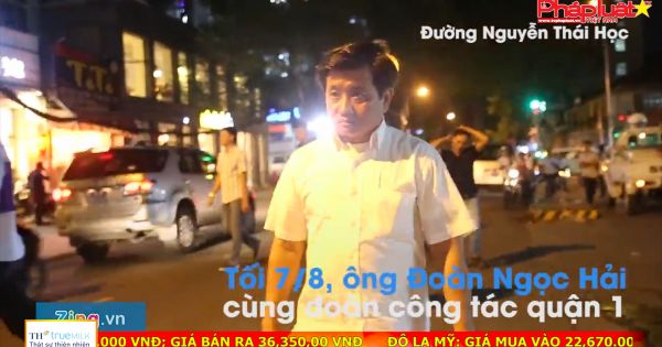 Điểm báo 10/08/2017: Ông Đoàn Ngọc Hải tiếp tục xuống đường dẹp vỉa hè