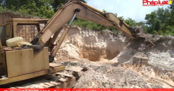 Kiên Giang: Cảnh báo nạn khai thác khoáng sản trái phép