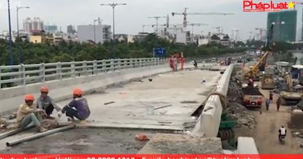 TPHCM: Nhánh cầu nối đại lộ hiện đại thi công xong trước 2 tháng
