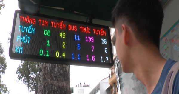 TPHCM đưa vào sử dụng bảng thông tin trực tuyến đầu tiên tại Việt Nam