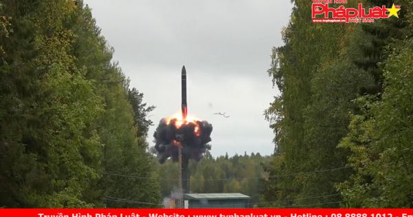 Nga phóng thử tên lửa đạn đạo xuyên lục địa RS-24 Yars