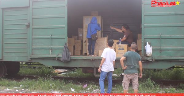 Bình Dương: Tạm giữ lô hàng nhập lậu lớn tại ga Sóng Thần