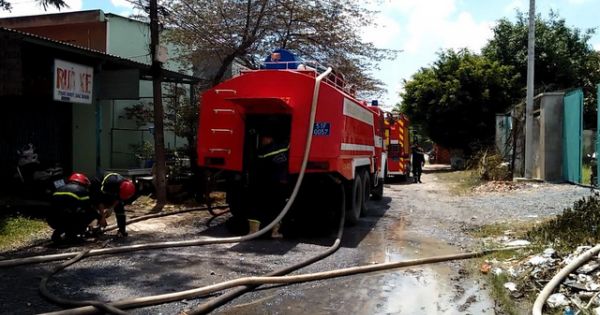 TPHCM: Rò rỉ khí amoniac, 4 người bị thương, khu dân cư di tản khẩn cấp