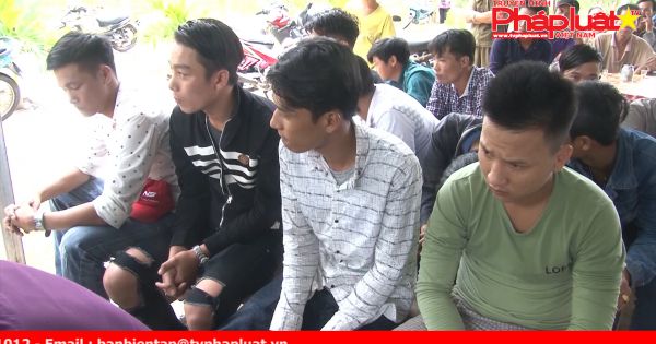 Kiên Giang - Công khai hóa 03 nhóm thanh niên gây rối trật tự công cộng