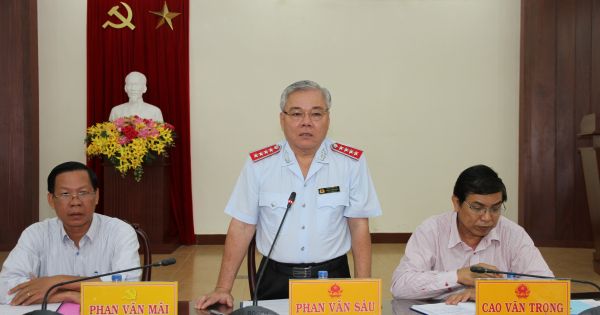 Ông Phan Văn Sáu xin thôi làm Tổng Thanh tra Chính phủ