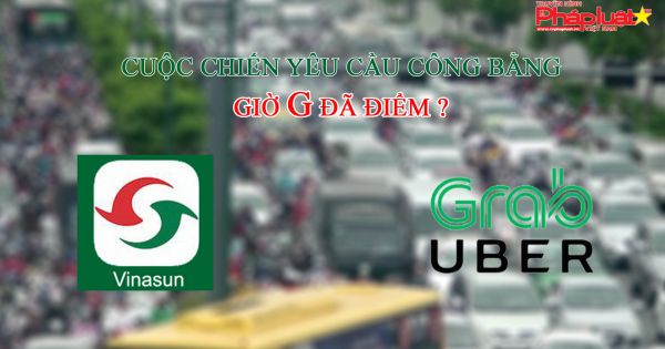 Vinasun Taxi tố Grab mập mờ 2 công ty cùng tên tại Việt Nam.
