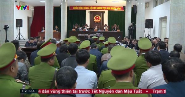 Phiên tòa xét xử Trịnh Xuân Thanh và đồng phạm: 22 bị cáo ra hầu tòa
