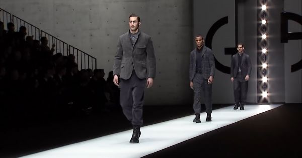 Giorgio Armani Fall Winter 2018-19 Men's Fashion Show