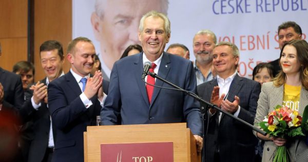 Cộng hòa Séc: Tổng thống Milos Zeman tái đắc cử