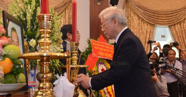 17.000 người viếng nguyên Thủ tướng Phan Văn Khải ngày Quốc tang đầu tiên