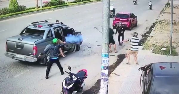 Đồng Nai: Bắt giám đốc công ty bảo vệ nổ súng hỗn chiến giữa đường
