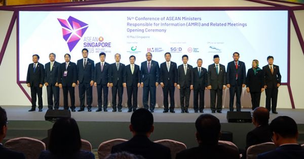 Hội nghị bộ trưởng thông tin Asean tổ chức chính thức tại Singapore