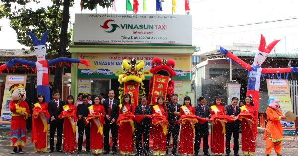 Taxi Vinasun có thêm chi nhánh mới tại tỉnh Tây Ninh