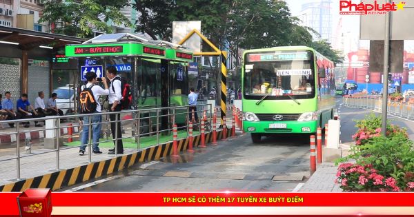 TP HCM sẽ có thêm 17 tuyến xe buýt điểm