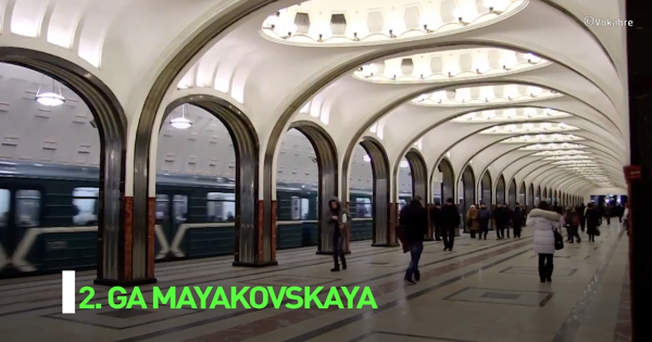 Những ga tàu điện ngầm đẹp như cổ tích của Moskva, Nga