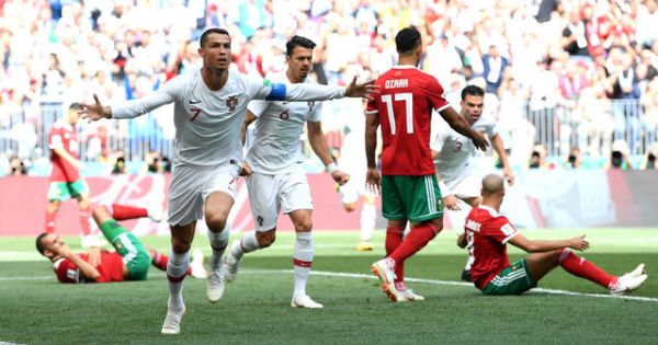 World Cup 2018: Bồ Đào Nha nhọc nhằn vượt qua Maroc lượt trận thứ 2