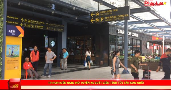 TP HCM kiến nghị mở tuyến xe buýt liên tỉnh tới Tân Sơn Nhất