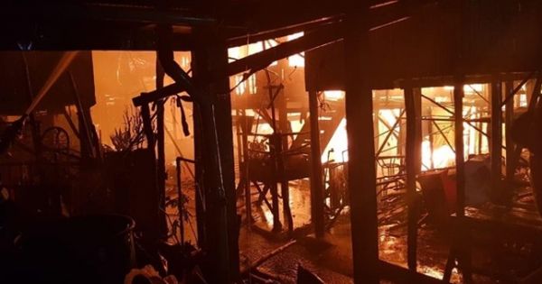 Hỏa hoạn thiêu rụi 49 căn nhà của Việt kiều ở Campuchia