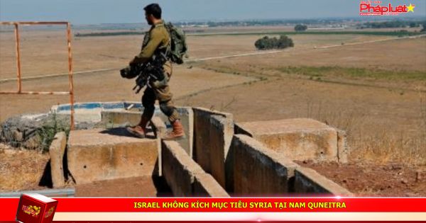 Israel không kích mục tiêu Syria tại Nam Quneitra