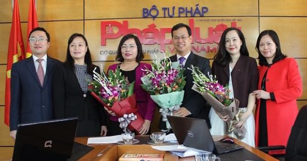 Bộ trưởng Bộ Tư pháp bổ nhiệm ông Đỗ Xuân Lân giữ chức vụ Chánh Văn phòng Đảng – Đoàn thể