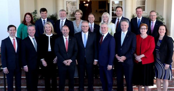 Nội các của tân Thủ tướng Úc Scott Morrison tuyên thệ nhậm chức