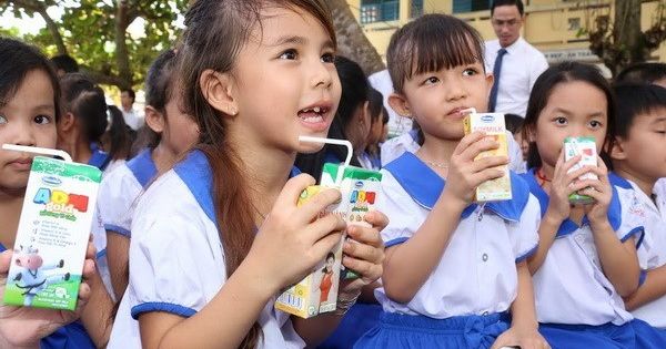 Ba đơn vị chính thức tham gia đấu thầu chương trình Sữa học đường