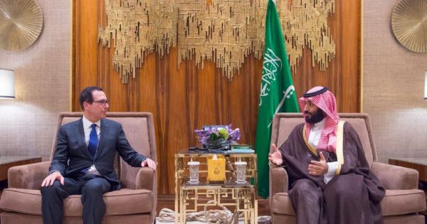 Bộ trưởng Tài chính Mỹ gặp Thái tử Ả Rập Saudi bất chấp căng thẳng