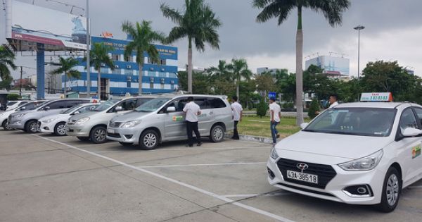 Đà Nẵng: Tài xế các hãng taxi phản đối Grab đã hoạt động trở lại
