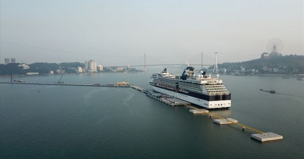 Hạ Long: Cảng tàu khách nghìn tỉ đón chuyến tàu quốc tế siêu sang đầu tiên
