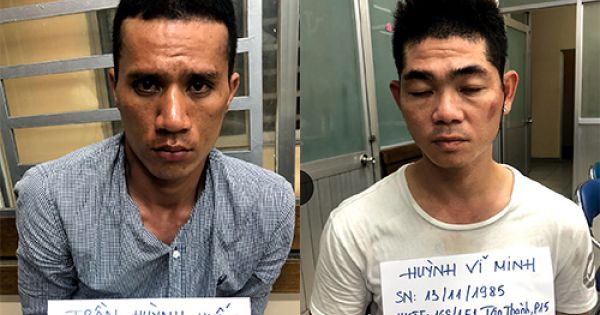 Đặc nhiệm Sài Gòn bắt 2 gã giật dây chuyền của người bưng phở