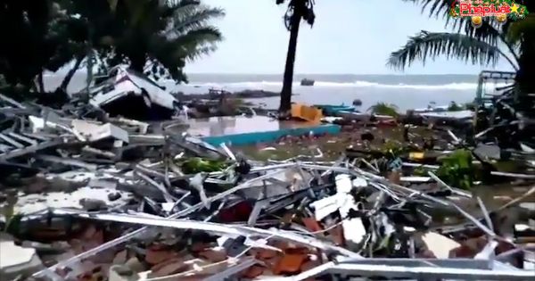 Sóng thần Indonesia khiến 168 thiệt mạng, gần 745 người bị thương
