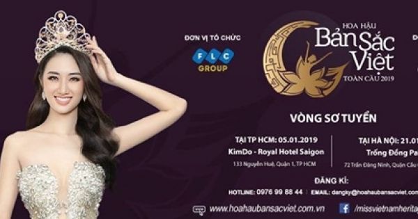 Hoa hậu Bản sắc Việt toàn cầu 2019 chính thức khởi động