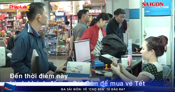 Ga Sài Gòn: Vé “chợ đen” từ đâu ra?