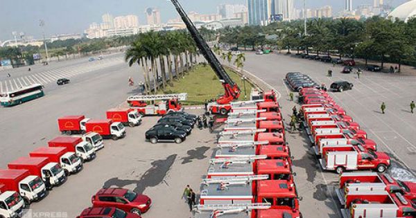 Bộ Công an có thêm 81 xe chữa cháy trị giá 500 tỷ đồng