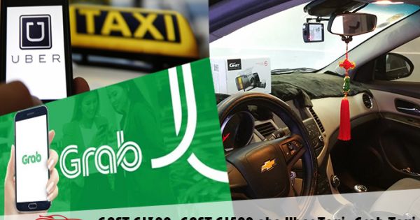 Grab đề nghị gắn đèn led phân biệt “taxi công nghệ” và “taxi truyền thống”