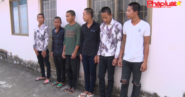 Kiên Giang: Tạm giam nhóm thanh niên đâm đối phương bằng chỉa
