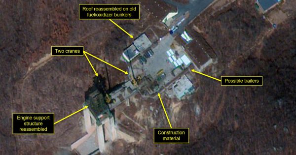 Mỹ nhận định về hiện trạng bãi thử hạt nhân Sohae của Triều Tiên