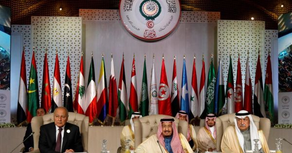 Hội nghị thượng đỉnh Ả Rập ra tuyên bố chung Tunis